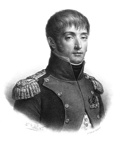 LOUIS BONAPARTE (1778-1846). Brother of Napoleon; King of Holland, 1806-1810. Lithograph