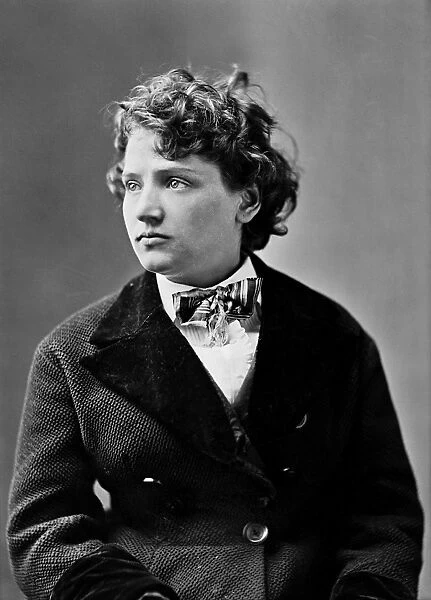 TENNESSEE CELESTE CLAFLIN (1846-1923). American social reformer. Photograph from the Brady Studio