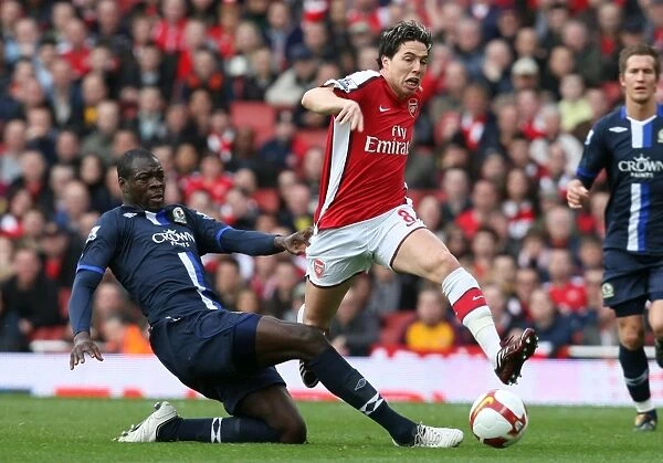 Arsenal's Dominance: 4-0 Over Blackburn Rovers with Nasri's Brilliance