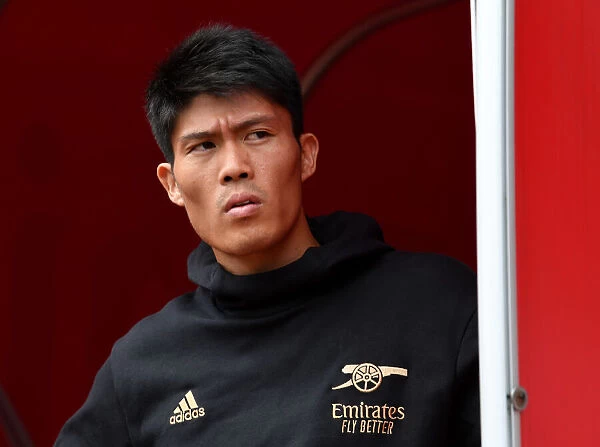 Arsenal's Takehiro Tomiyasu Gears Up for Arsenal v Sevilla Pre-Season Friendly