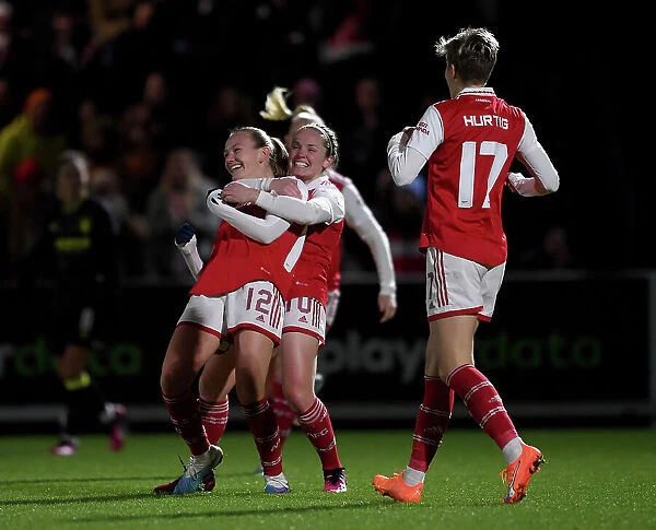 Frida Maanum Scores Second Goal: Arsenal Women's FA WSL Cup Victory over Aston Villa