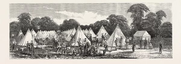The Volunteer Artillery Camp At Shoeburyness
