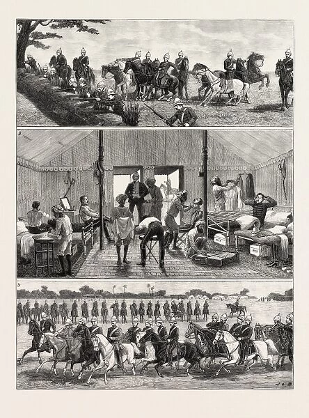 Volunteering in India, the Bahar Mounted Rifles of Bengal: 1. Dismounting and Firing