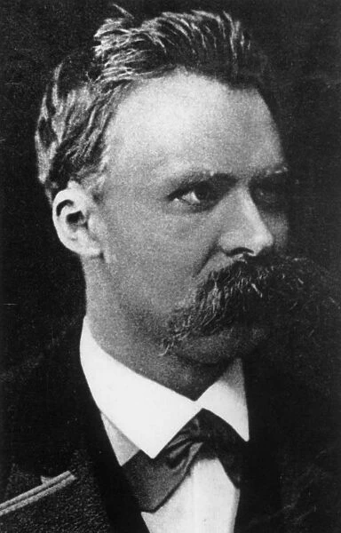 Nietzsche. 1873: German philosopher Friedrich Wilhelm Nietzsche 