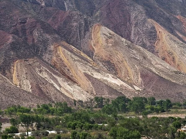 Painters Palette in Humahuaca Canyon, Northern Argentina