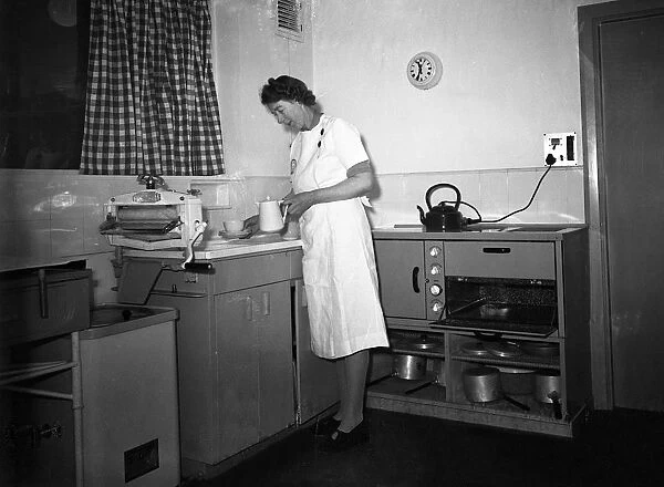 All-eelctric kitchens for British post-war houses An exhibition of four working