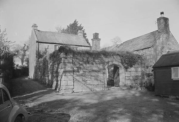 Medros Farmhouse and Methrose Farmhouse, Luxulyan, Cornwall. 1959