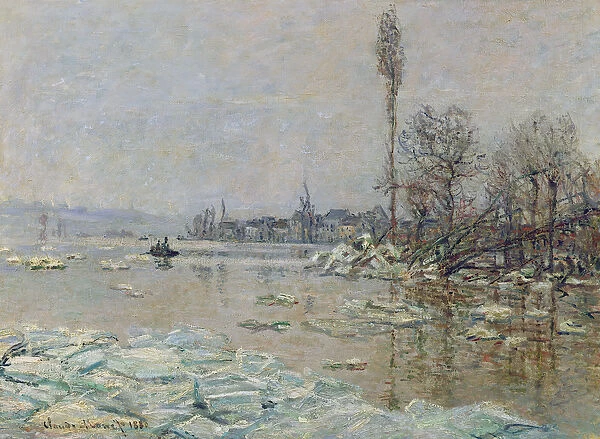 Breakup of Ice, 1880 (oil on canvas)