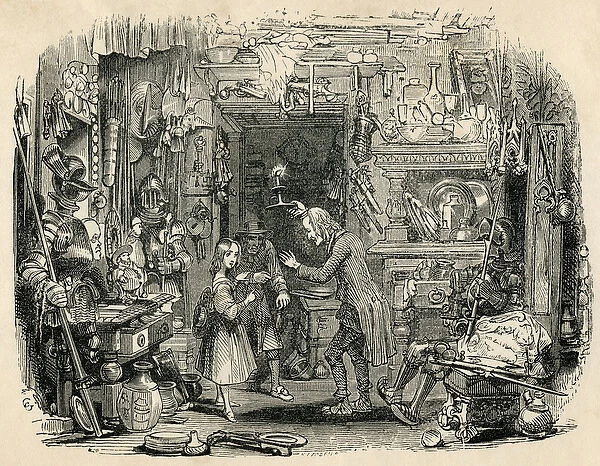 The Childs Return, from The Old Curiosity Shop by Charles Dickens