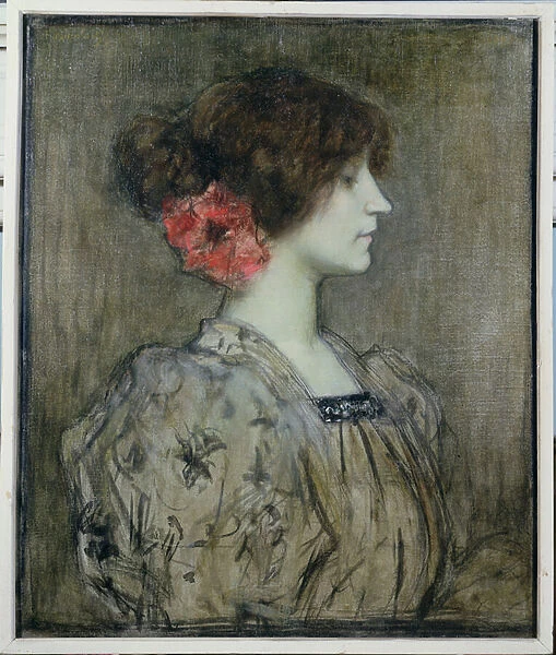 Colette (1873-1954), c. 1896 (oil on canvas)