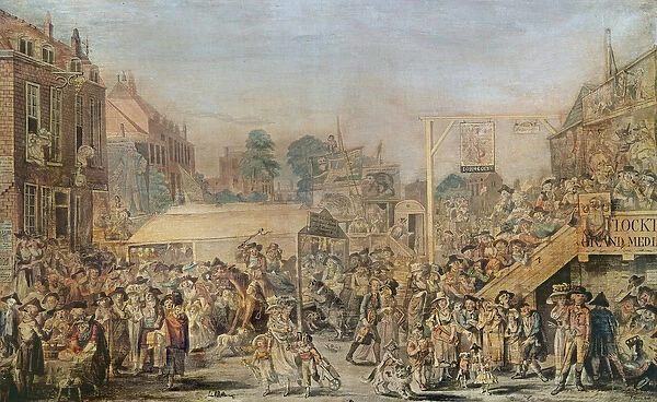 Edmonton Statute Fair, 1788 (w  /  c on paper)