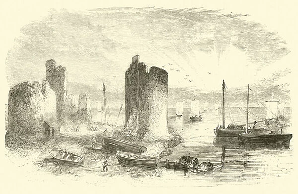 Flint Castle (engraving)