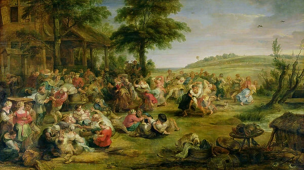 The Kermesse, c. 1635-38 (oil on panel)