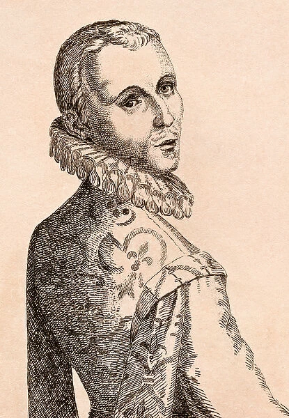 Otto van Veen, illustration from 75 Portraits Of Celebrated Painters From Authentic