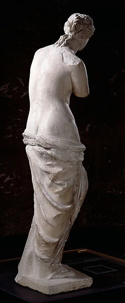 Rear view of Aphrodite, the Venus de Milo, Hellenistic period, c