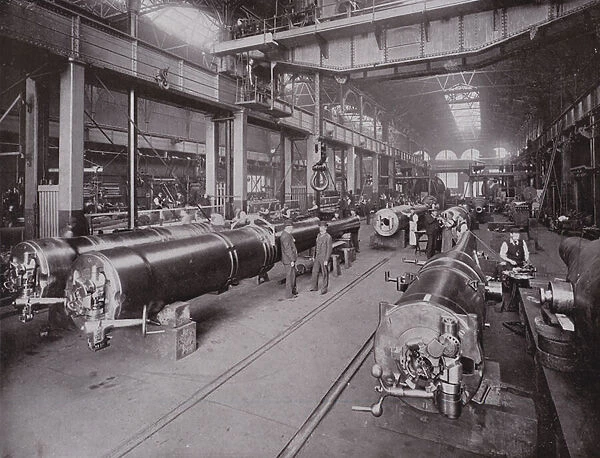 Royal Gun Factory, Woolwich Arsenal (b  /  w photo)