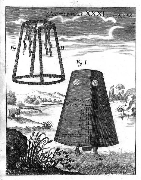Scanphander imagined by the Jesuit Gaspar Schott (or Caspar Schotti) in 1664