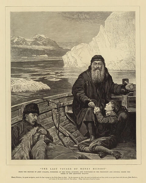 The Last Voyage of Henry Hudson (engraving)