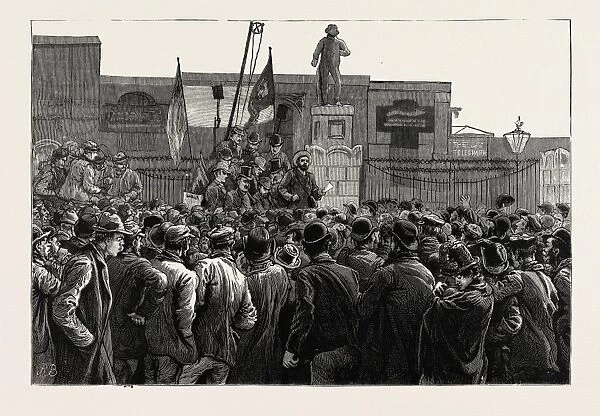 The Great Strike of Dock Labourers at the East End, London, Uk, 1889: Mr