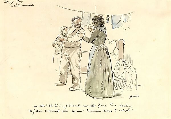 Jean-Louis Forain, French (1852-1931), Le Peril Anarchiste, c