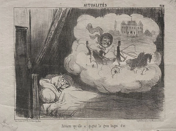 Published le Charivari 27 October 1851 Actualities