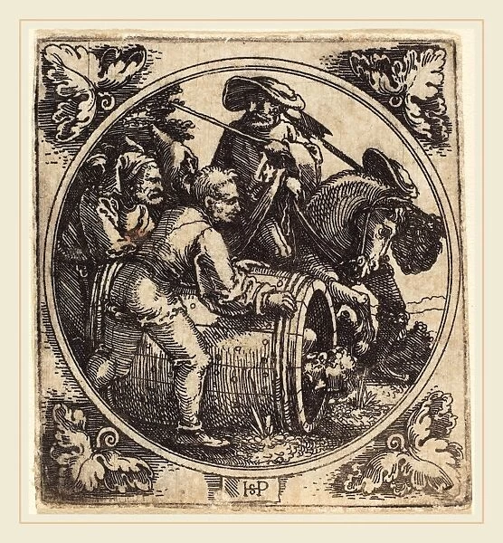 Sebald Beham (German, 1500-1550), Regulus, etching