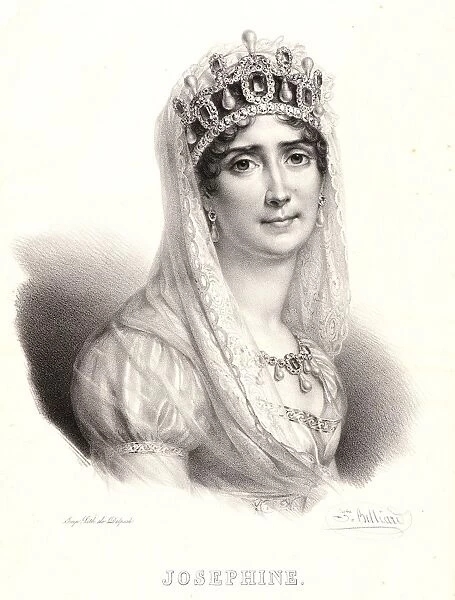 Zephirin Felix Jean Marius Belliard (French, 1798 - 1861). Empress Josephine, ca