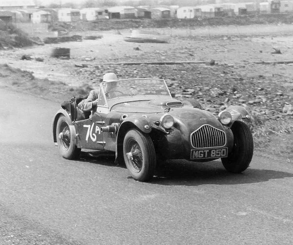 1951 Allard J2 at Gosport speed trials 1958. Creator: Unknown