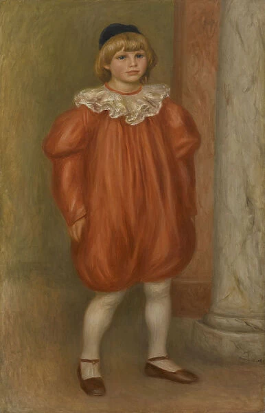 Claude Renoir in Clown Costume, 1909. Artist: Renoir, Pierre Auguste (1841-1919)