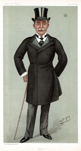 Horace, Lord Farquhar, British financier and politician, 1898. Artist: Spy