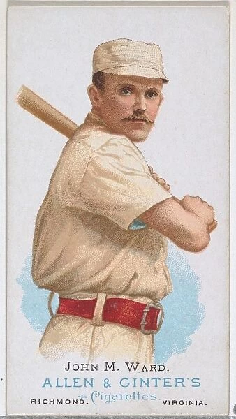 John M. Ward, Baseball Player, from Worlds Champions, Series 1 (N28) for Allen &