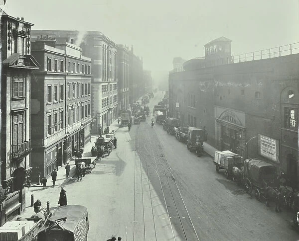 London Bridge Station, Tooley Street, London, 1910