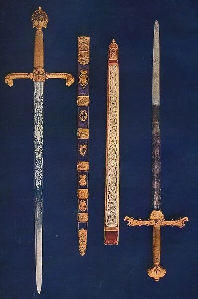 The Lord Mayors Sword of State and Pearl Sword, 1916