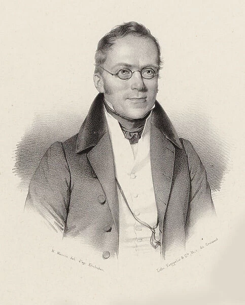 Portrait of the composer Carl Czerny (1791-1857), 1857