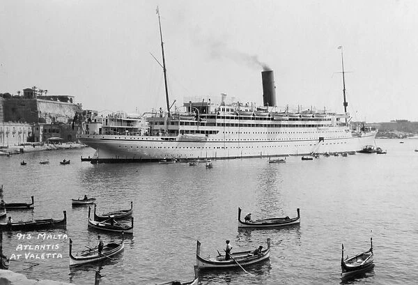 RMS Atlantis, Valetta, Malta, c1929-c1939