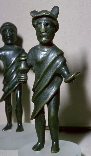 Romano-Celtic bronze statuette of a deity, 3rd century