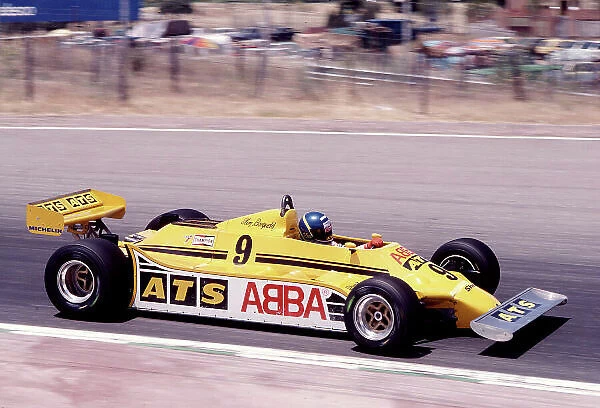 1981 Spanish Grand Prix. Jarama, Spain. 29-31 May 1981. Tommy 'Slim' Borgudd (ATS HGS1 Ford). Ref-81 ESP 37. World Copyright - LAT Photographic