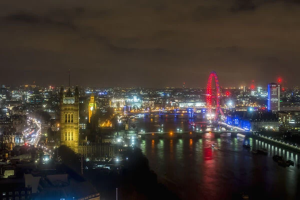 London Views From Altitude 360, Millbank Tower; London, England