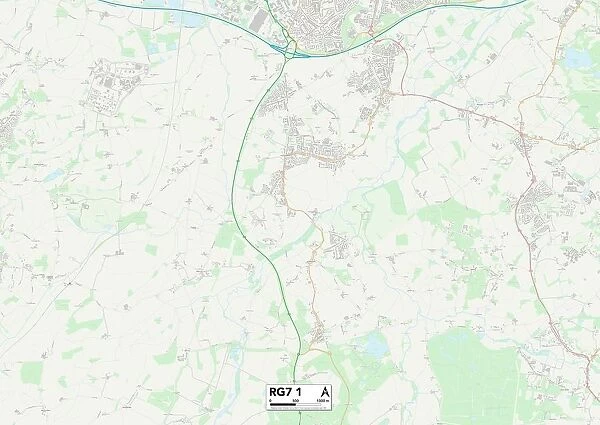 Berkshire RG7 1 Map