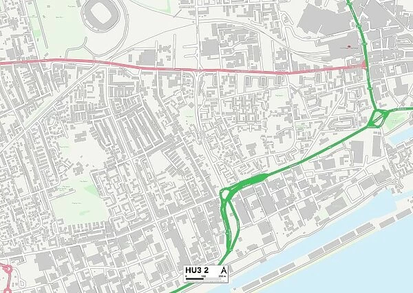 Kingston upon Hull HU3 2 Map