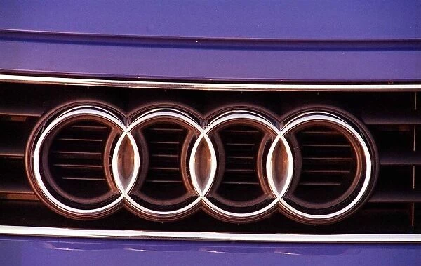 THE AUDI A3 Front of car showing logo September 1997