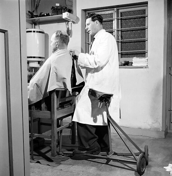 Inventions: The Mobile Barber Chair. 1960 A791-002