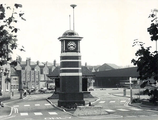 Mitchells and Butlers Brewery. The clock tower which used to be a feature of