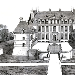 Acqueville, France - Chateau de La Motte