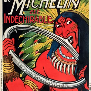 Advertisement for Michelin bicycle tyres