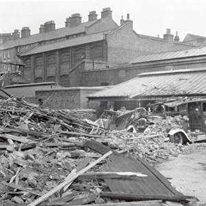 Blitz in London - AFS substation, Southwark