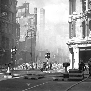 Blitz on London -- John Lewis, Oxford Street, WW2
