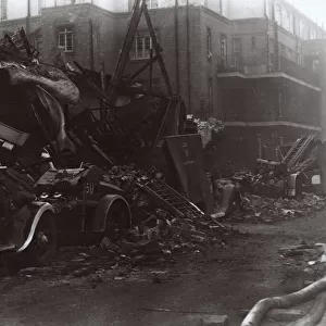 Blitz in London -- Redriff Estate, Rotherhithe, WW2