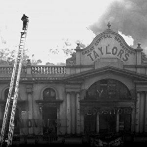 Blitz in London -- Taylors Depository, Southwark