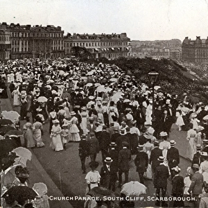 Church Parade & South Cliff, Scarborough, Yorkshire